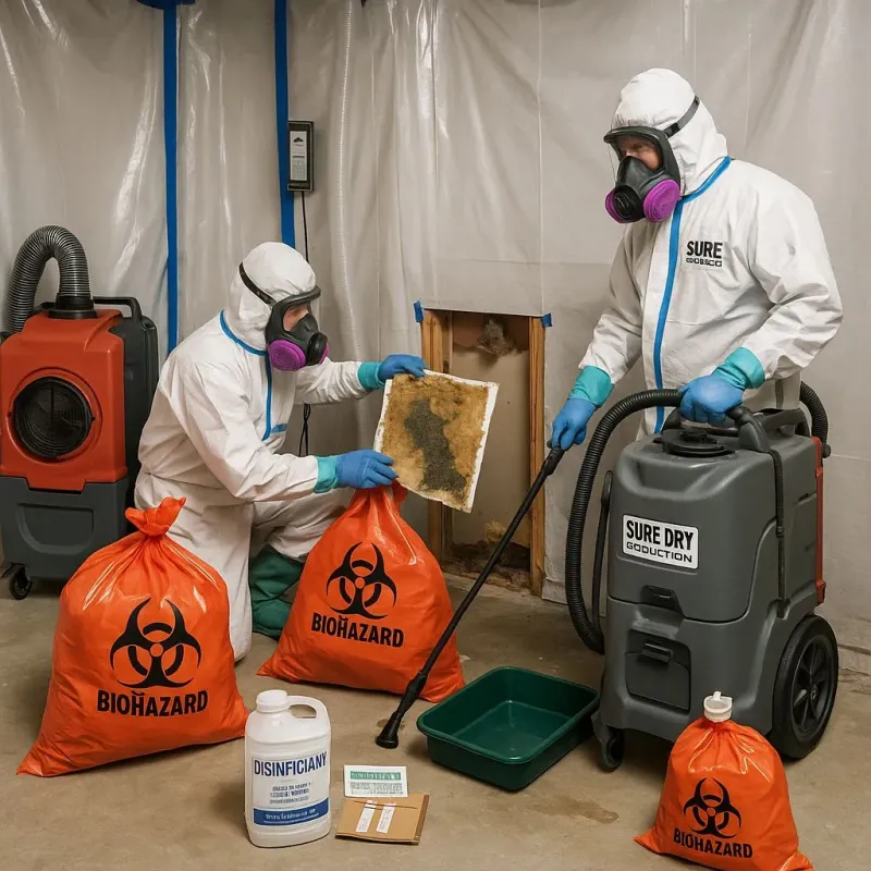 Contaminated Water Handling Protocols process in Houston, AK